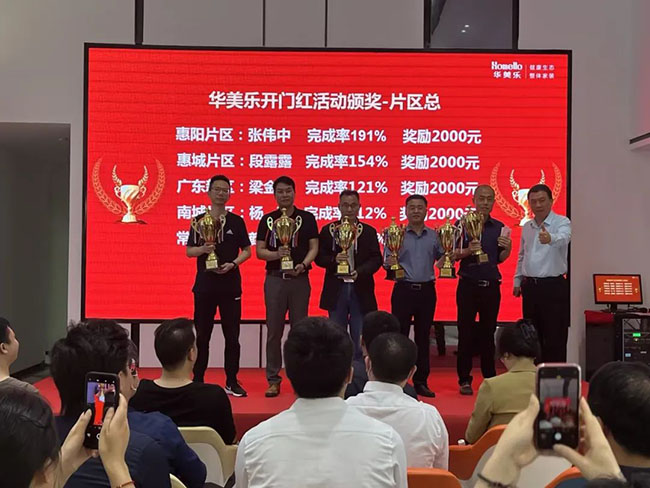 華美樂開門紅表彰大會(huì)暨五一大戰(zhàn)啟動(dòng)會(huì)圓滿成功
